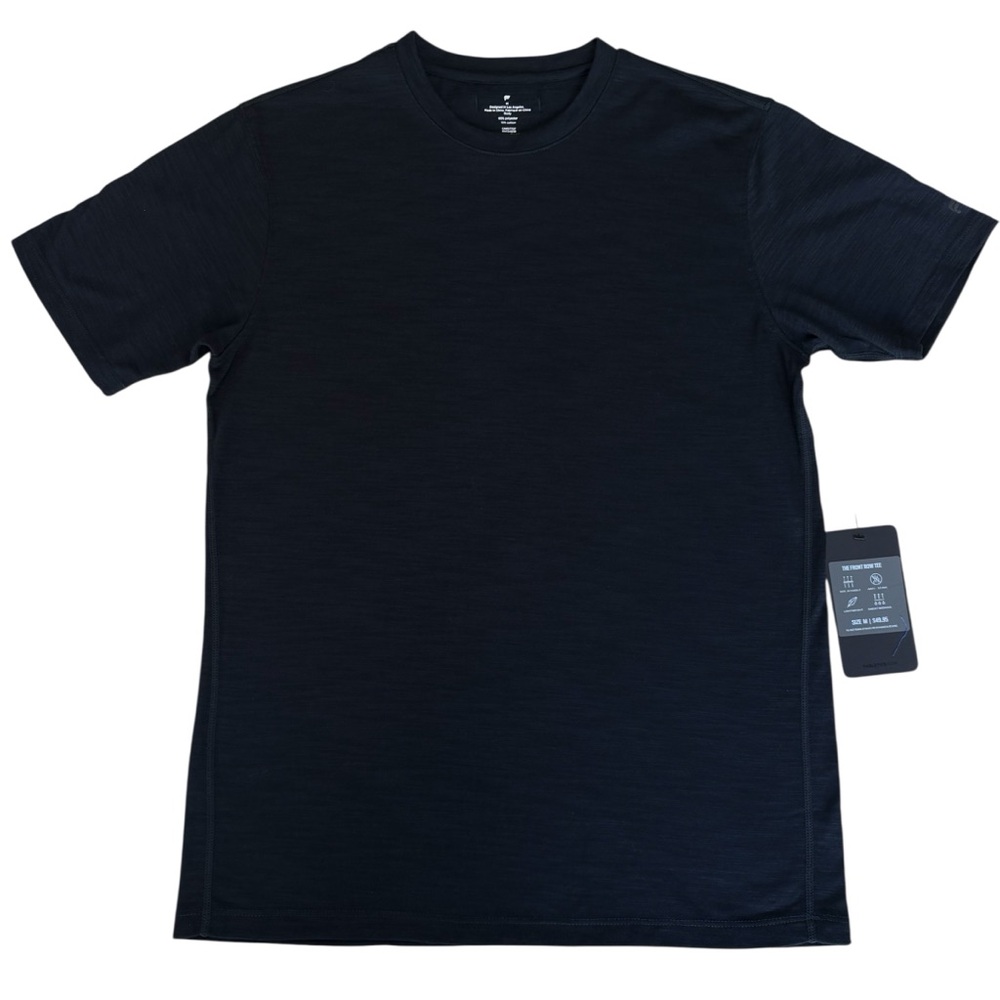 Fabletics The Front Row Tee Black Medium NWT